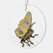 Moth Keramik Ornament (Links)