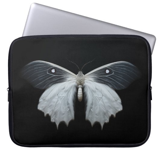 Moth Laptopschutzhülle (Vorderseite)