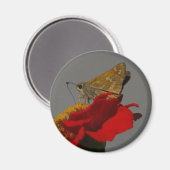 Moth Magnet (Vorderseite/Rückseite)