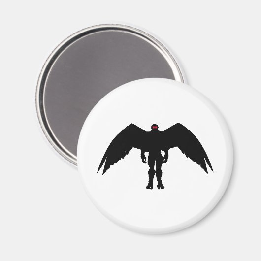 Moth Man Magnet (Vorderseite/Rückseite)