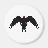 Moth Man Magnet (Vorne)