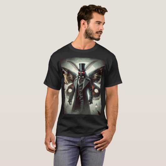 Moth-man-T - Shirt (Vorne ganz)