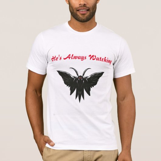 Moth Man T - Shirt (Ai Generated) (Vorderseite)