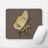 Moth Mousepad (Mit Mouse)