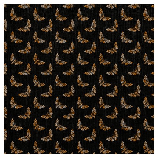 Moth-Muster des Todes Stoff (Muster)