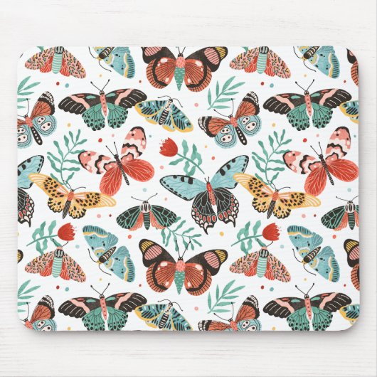 Moth Muster Mousepad (Vorne)