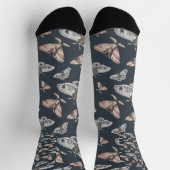 Moth Muster Socken (Oben)