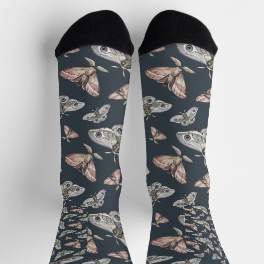 Moth Muster Socken (Oben)