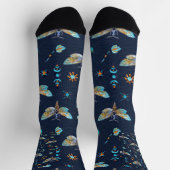 Moth Muster Socken (Oben)