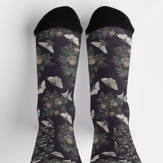 Moth Muster Socken (Oben)