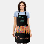 Moth, nachtvlinder, schürze (Getragen)