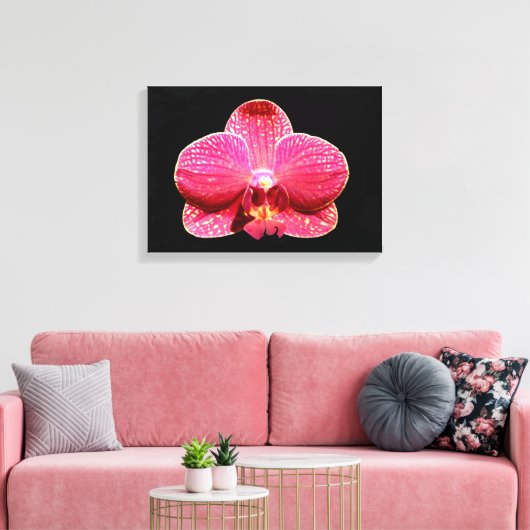 Moth Orchid Canvas Print Leinwanddruck (Insitu (Wohnzimmer))