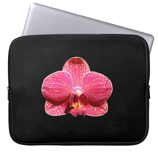 Moth Orchid Laptop Case (Vorderseite)