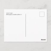 Moth Orchid Postkarte (Rückseite)