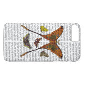 Moth Plate 2 Case-Mate iPhone Hülle (Rückseite (Horizontal))