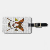 Moth Plate 2 Gepäckanhänger (Vorderseite horizontal)