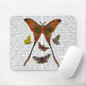 Moth Plate 2 Mousepad (Mit Mouse)