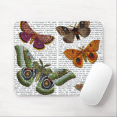 Moth Plate 3 Mousepad (Mit Mouse)
