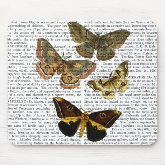 Moth Plate 4 Mousepad (Vorne)