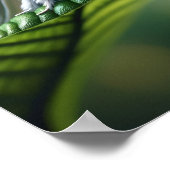 Moth Poodle Fantasy Surreal Mutted Moth Poster (Ecke)