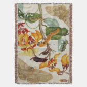 Moth Print Decke (Vorderseite Vertikal)