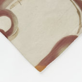 Moth Print Fleecedecke (Ecke)