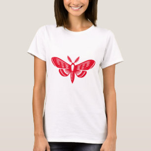 Moth - Red T-Shirt
