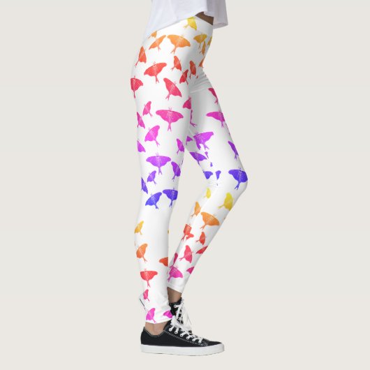 Moth, s Schmetterlinge Leggings (Rechts)