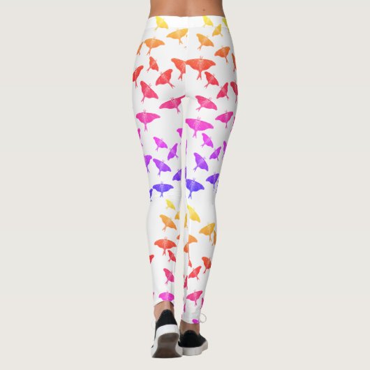 Moth, s Schmetterlinge Leggings (Rückseite)