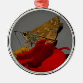 Moth Silbernes Ornament