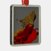 Moth Silbernes Ornament (Rechts)