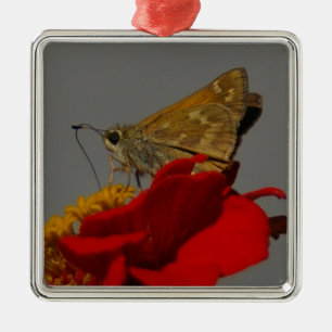 Moth Silbernes Ornament