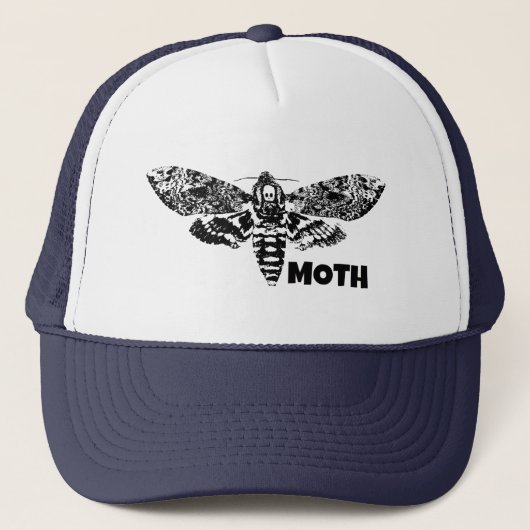 MOTH The Band Official Logo Hat Truckerkappe (Vorderseite)