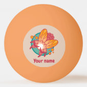 Moth Tischtennisball (Rückseite)