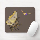 Moth to Flame Mousepad (Mit Mouse)