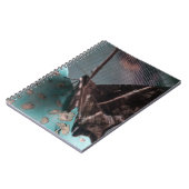 Moth Tropical Frack Notizblock (Linke Seite)