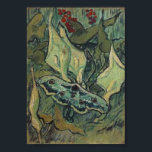 Moth Van Gogh Fine Art Poster<br><div class="desc">Great Peacock Moth, Vincent van Gogh, Saint-Rémy, Mai 1889. Öl auf Leinwand, 33, 5 x 24, 5 cm. Amsterdam, Van Gogh Museum. F 610, JH 1702 Vincent Willem van Gogh (30 März 1853 - 29 Juli 1890) war ein niederländischer Post-Impressionist Künstler. Einige seiner Gemälde gehören heute zu den bekanntesten, beliebtesten...</div>