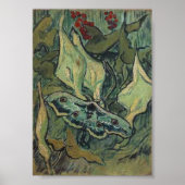 Moth Van Gogh Fine Art Poster (Vorne)