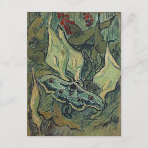 Moth Van Gogh Fine Art Postkarte