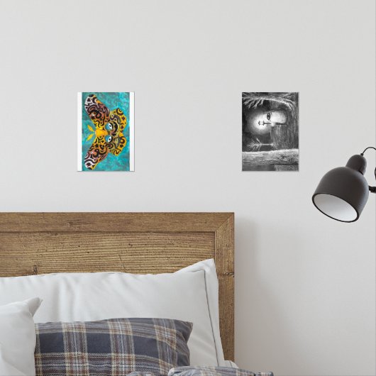 Moth & Wanderer Bilderwand Sets (Schlafzimmer)