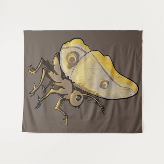 Moth Wandteppich (Vorderseite (Horizontal))