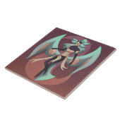 Moth woman fliese (Seite)