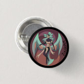 Moth women anime button (Vorne & Hinten)