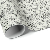 Moth Wrapping Paper Geschenkpapier (Rolleneckpunkt)