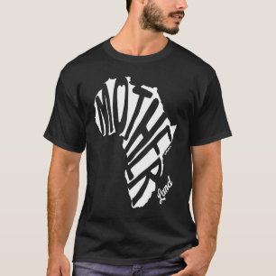 Mother Africa Map Black History Culture Prix T-Shirt