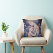 Mother and Child Art Throw Pillow Kissen (Stuhl )