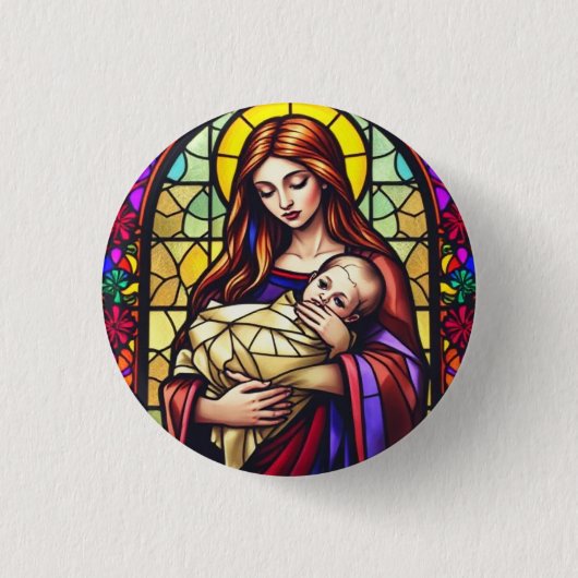 Mother and Child Button (Vorderseite)