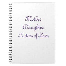 Mother and Daughter Journal Notizblock