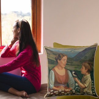 Mother and Son Tranquil Magical Moments Kissen