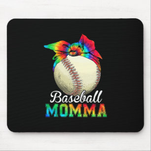 Mother Art Baseball Momma Birthday Mousepad